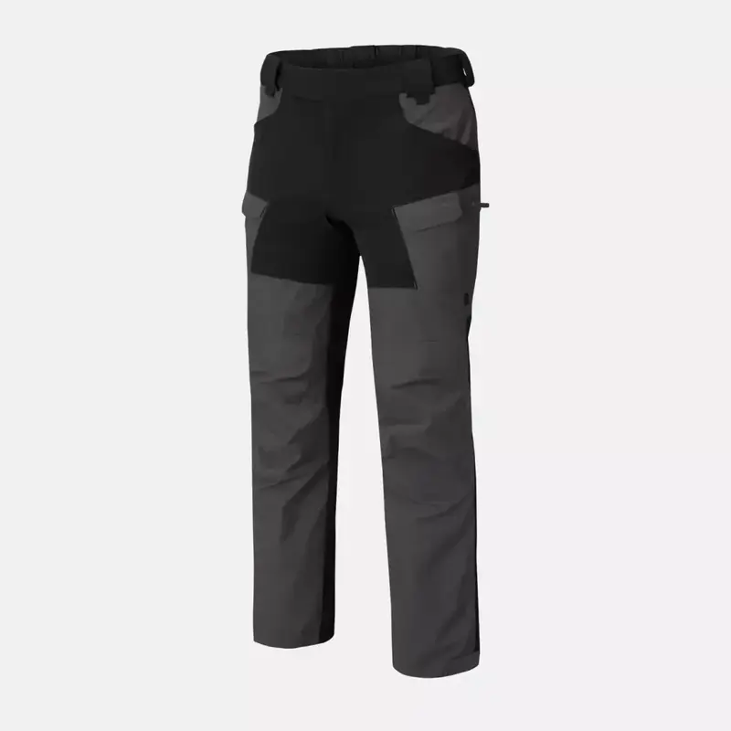 Брюки Helikon-Tex HYBRID OUTBACK PANTS - DuraCanvas, Ash Grey / Black