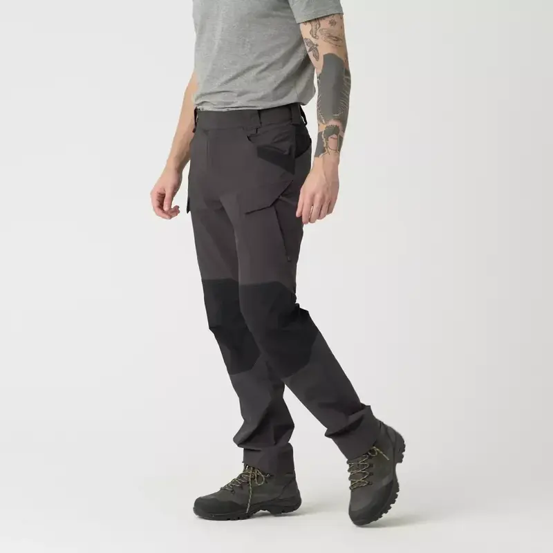 Брюки Helikon-Tex OTP (Outdoor Tactical Pants) - VersaStretch, Ash Grey / Black