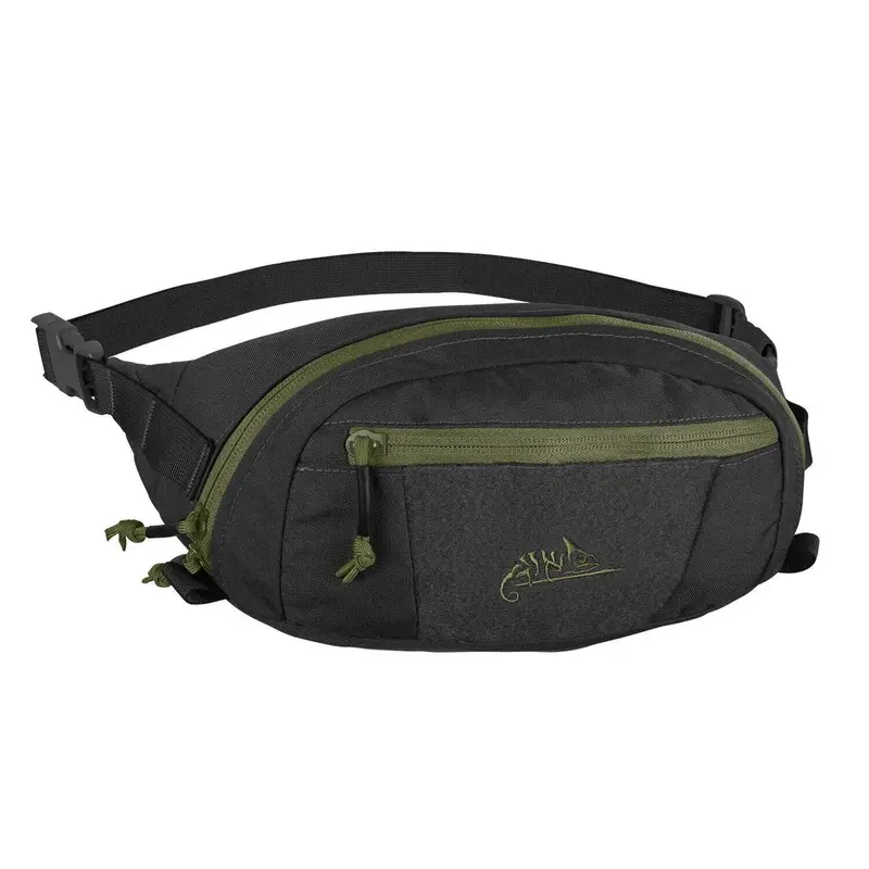 Поясная сумка Helikon-Tex BANDICOOT Waist Pack - Cordura, Black / Olive Green