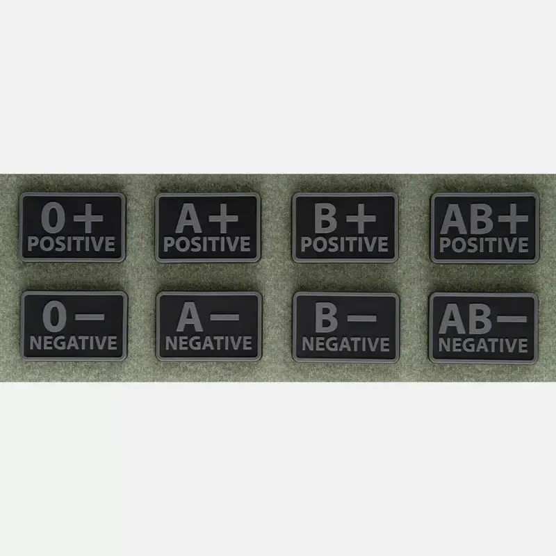 Нашивка Helikon-Tex Blood Patch (set - 2pcs.) - PVC, Black